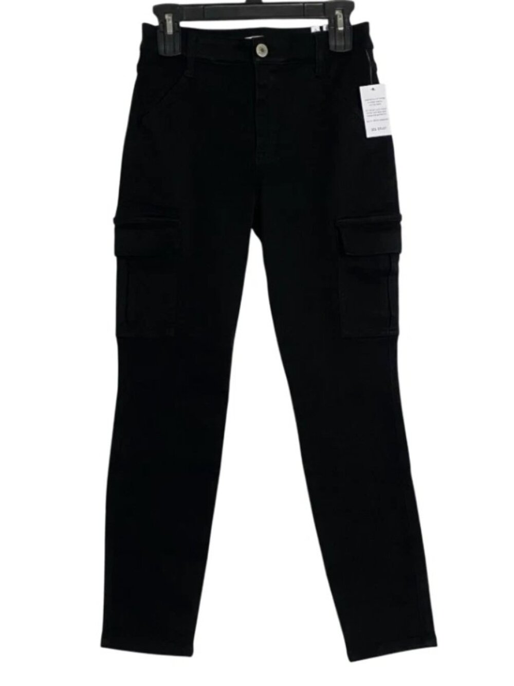 NWT sts blue Ellie Ankle Skinny High Rise Black Cargo Jeans Pants Womens Size 27